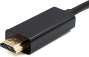 XIB Mini Displayport / Thunderbolt naar HDMI male kabel 1.8m - Zwart