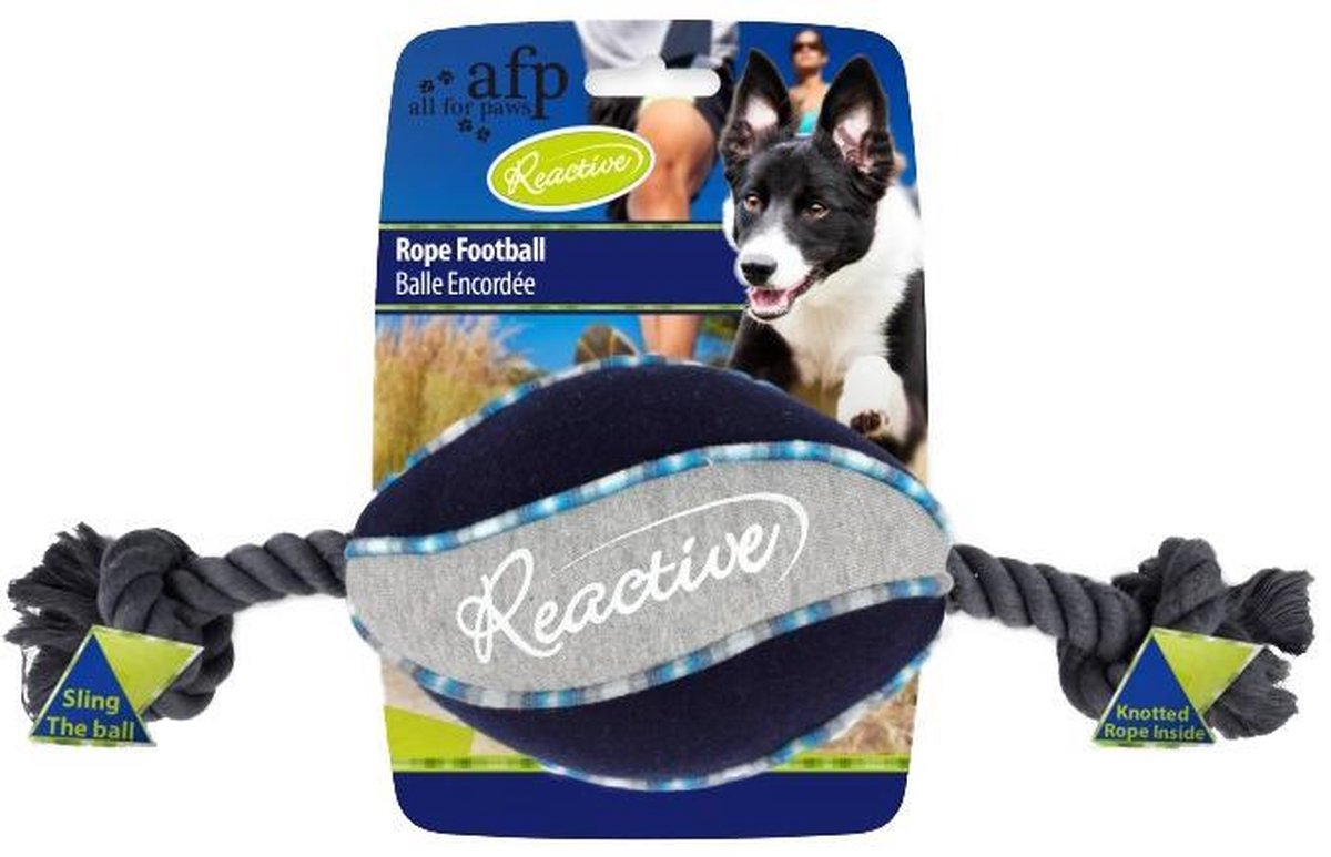 AFP Reactive Rope Football Blue