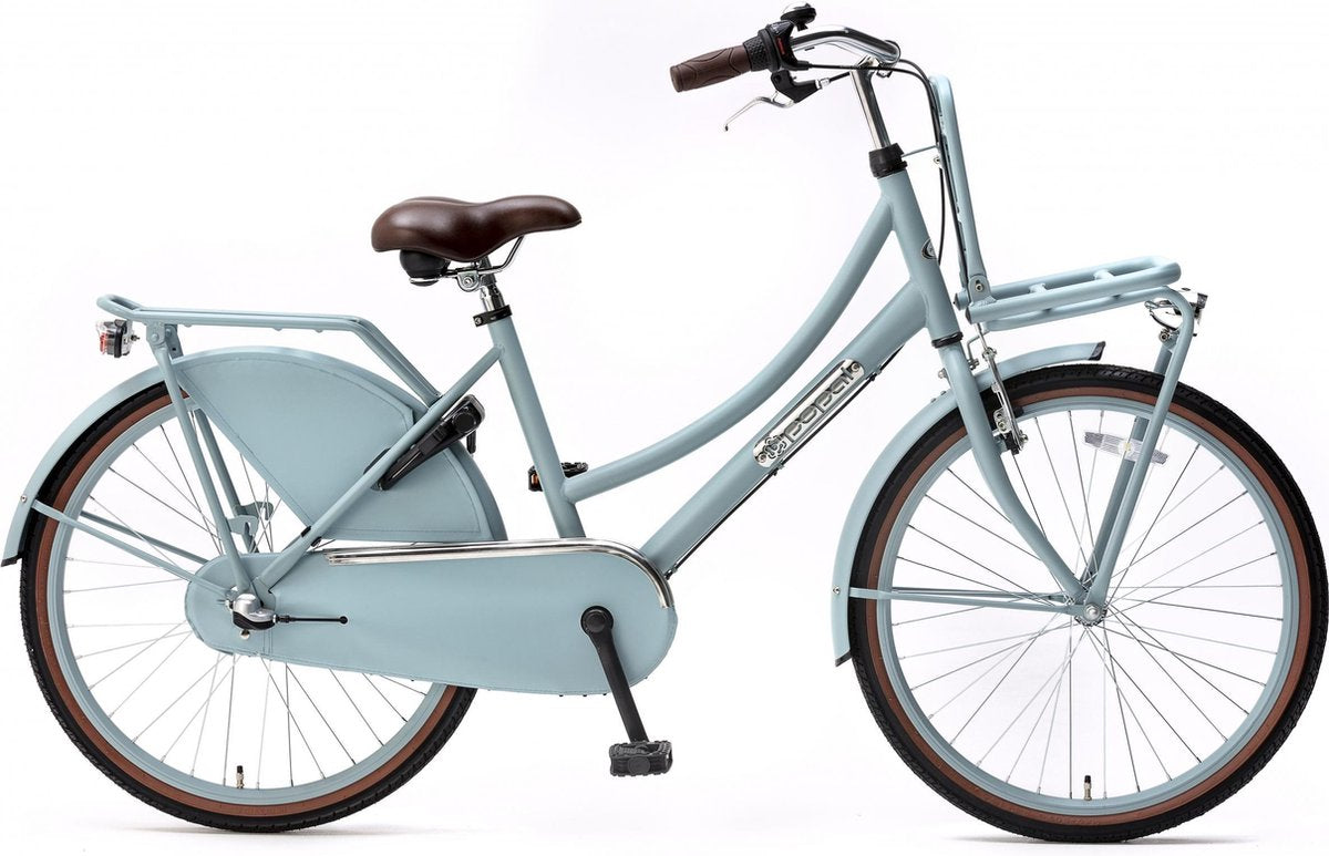 Popal Daily Dutch Basic+ Kinderfiets - 24 inch - 3 versnellingen - Blauw