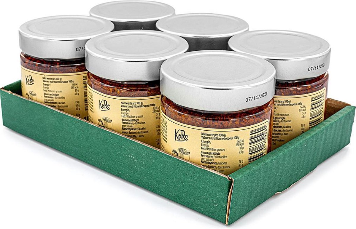 KoRo | Rode veganistische pesto | 6 x 180g