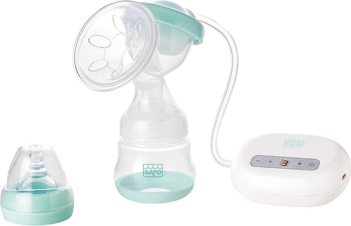 Saro Elektrische Borstkolf Met Fles 150 Ml
