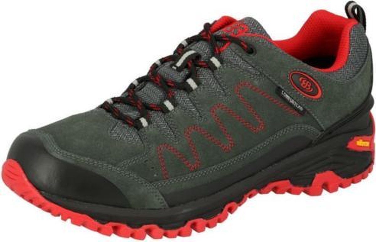 Brütting wandelschoenen Mount Nansen - Grijs - Rood - 45