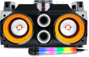 Karaoke set kinderen - Fenton MDJ100 karaoke set met lichtgevende karaoke microfoon