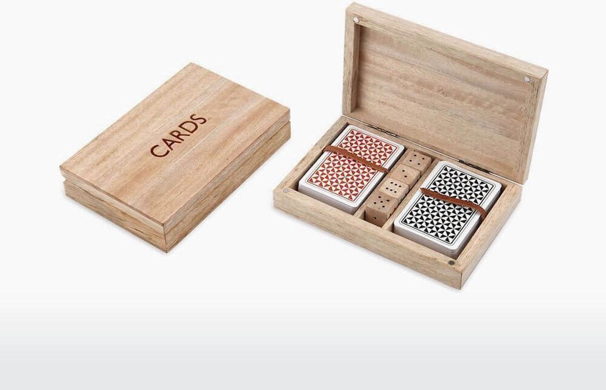 MangoWoodCard&DiceSetMangoWood