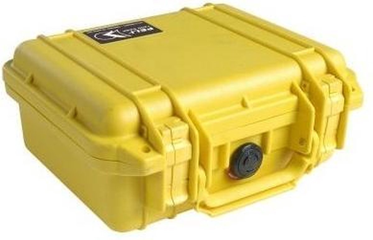 Peli Case   -   Camerakoffer   -   1200    -  Geel   -  excl. plukschuim  23