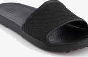 Crocs Sloane Snake Low Slide dames badslippers - Zwart - Maat 42