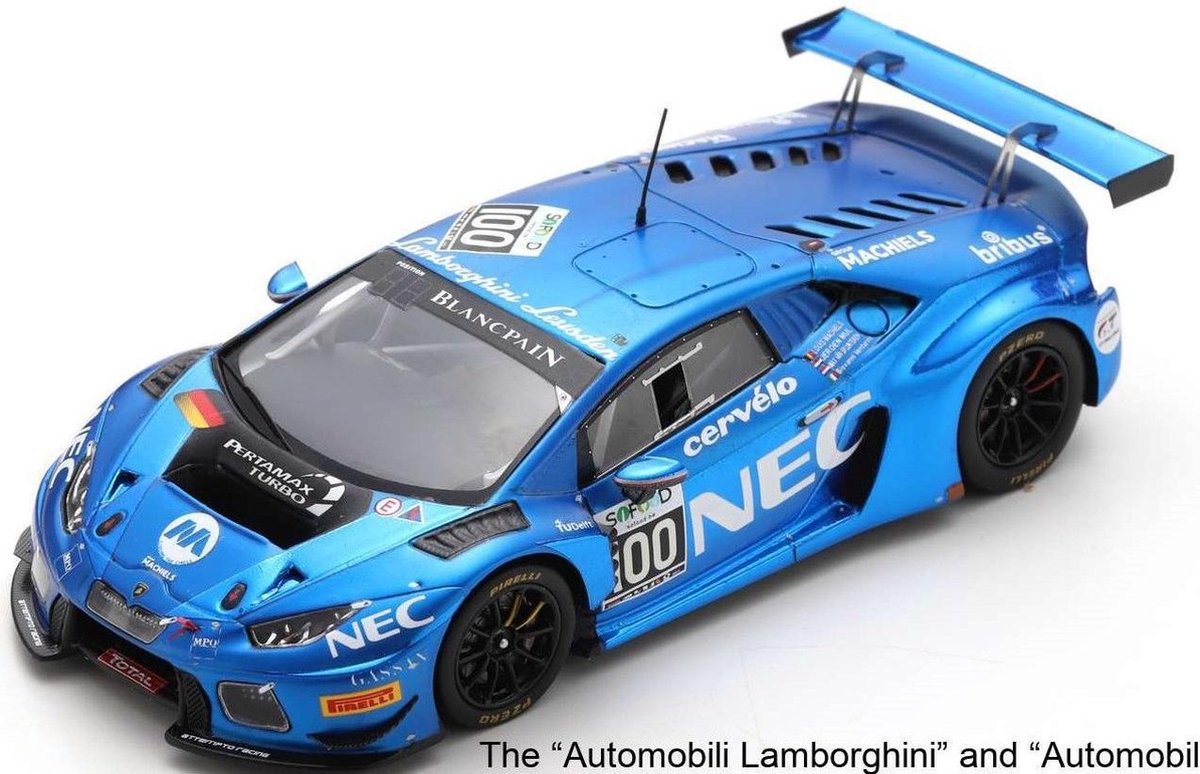 Lamborghini Huracan GT3 #100 24H Spa 2016