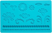Wilton Damask Mold voor fondant