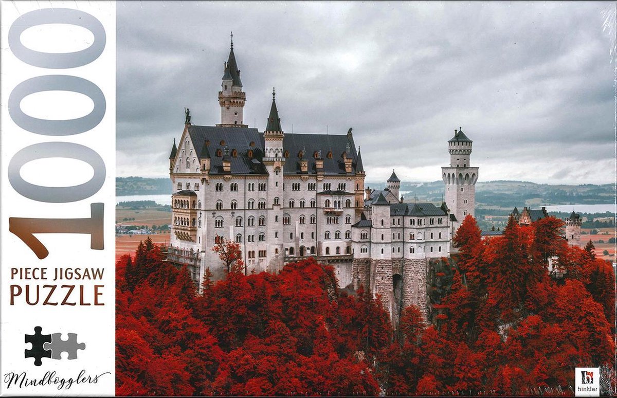 Puzzel - 1000 stukjes  - Kasteel Neuschwanstein - Duitsland  - Hinkler