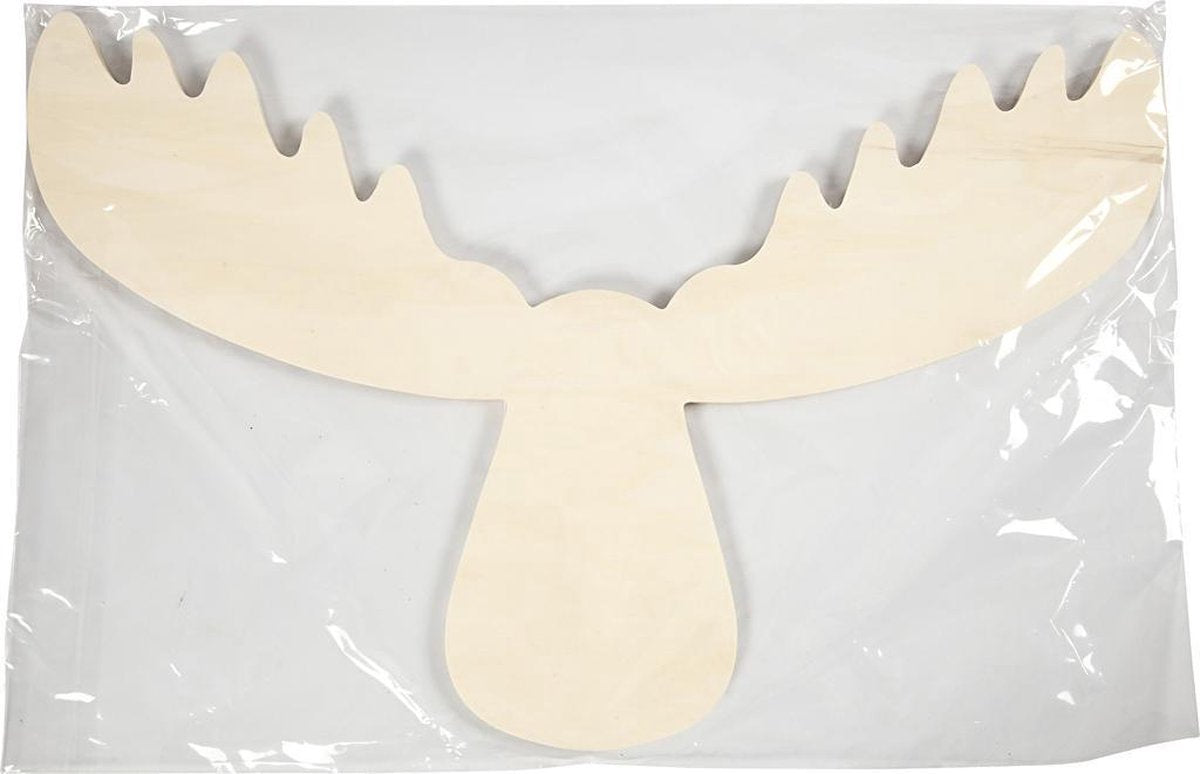 Trophy. H: 34.5 cm. W: 54.5 cm. 1 cm. plywood. 1 pc