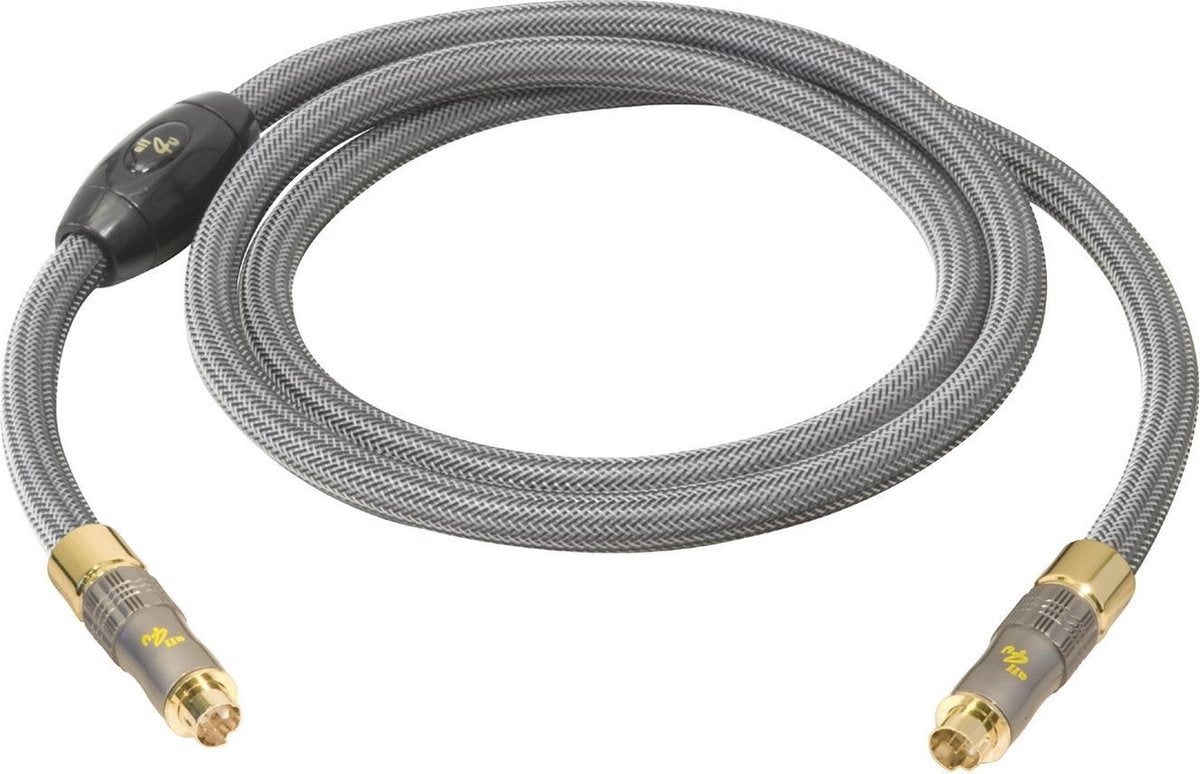 Big High-End S-VHS kabel / nylon - 1