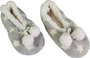 Laag Model Pantoffel Sterren /  Balletjes - Grijs - Maat 28 / 30