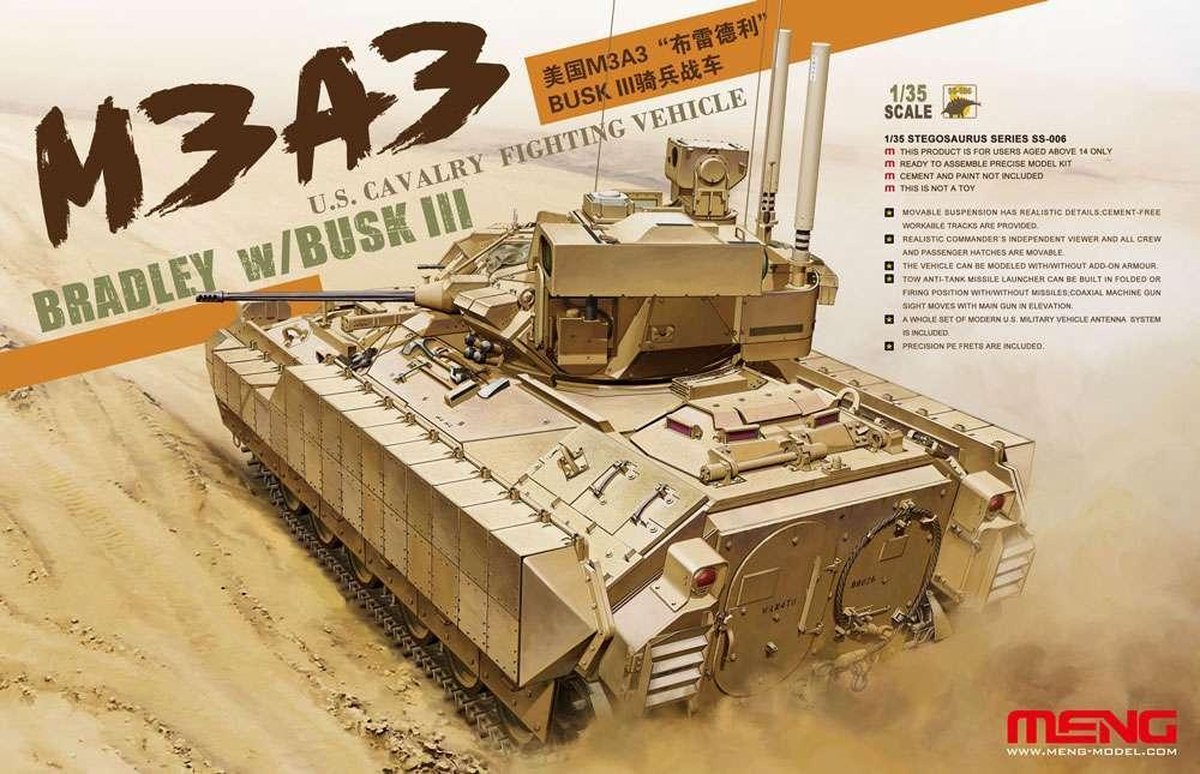 Meng - 1/35 M3A3 Bradley mit BUSK II