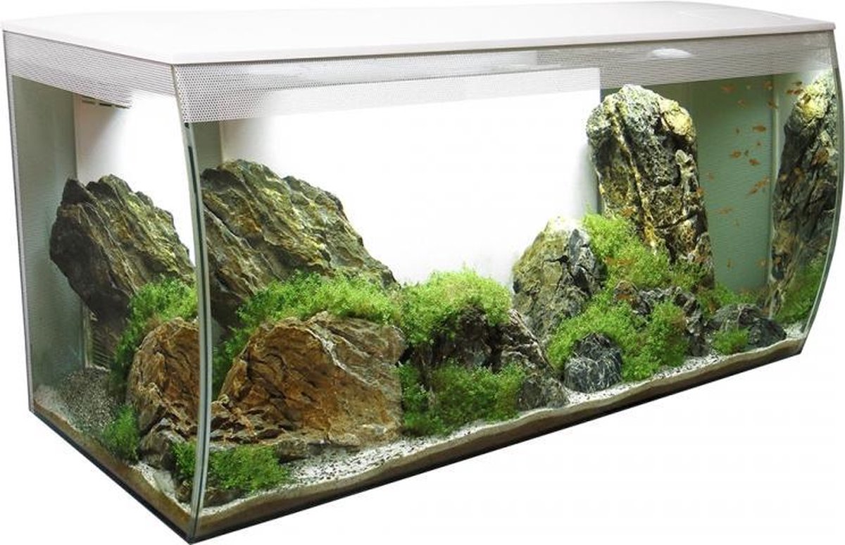 Fluval flex aquarium zoetwaterkit Wit 123L