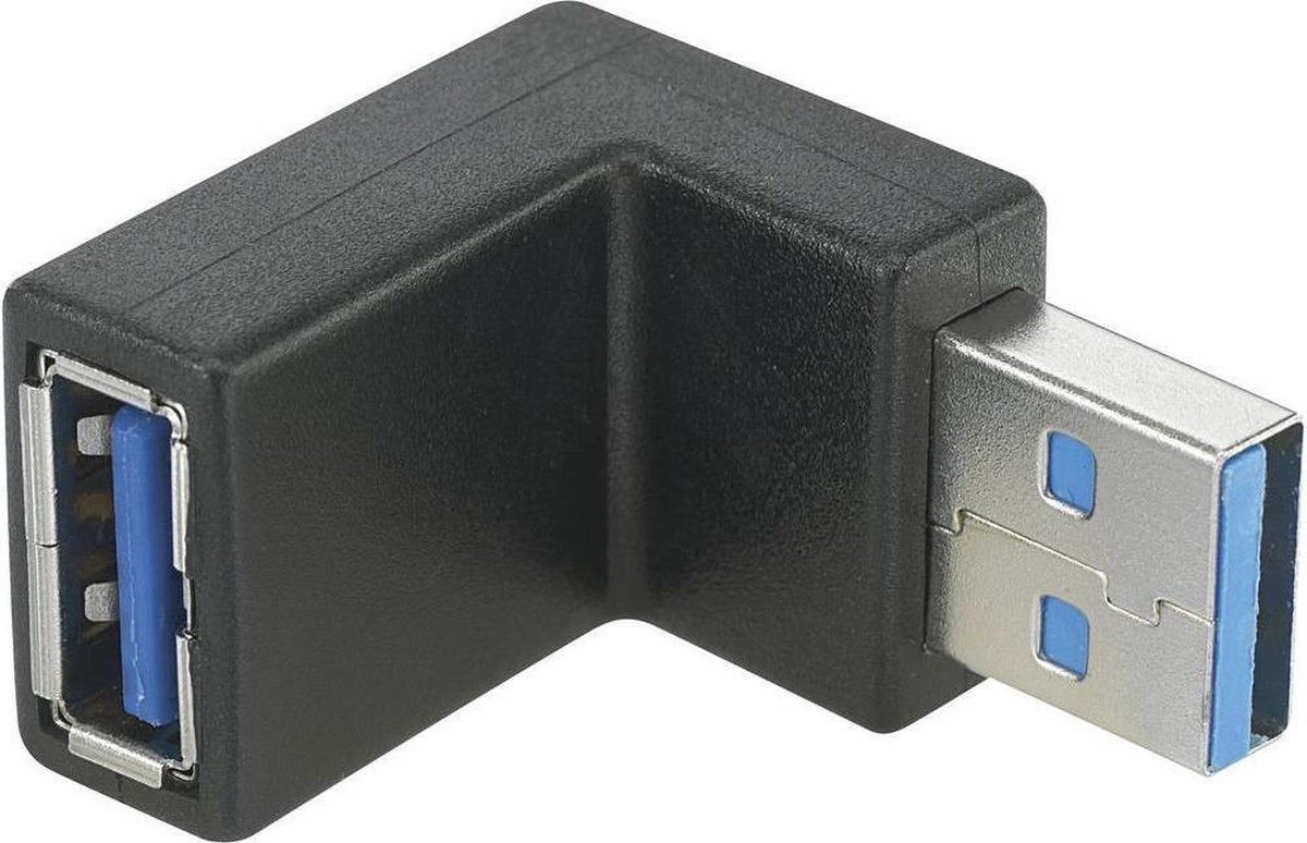 Renkforce USB 3.2 Gen 1 (USB 3.0) Adapter [1x USB 3.2 Gen 1 stekker A (USB 3.0) - 1x USB 3.2 Gen 1 bus A (USB 3.0)]