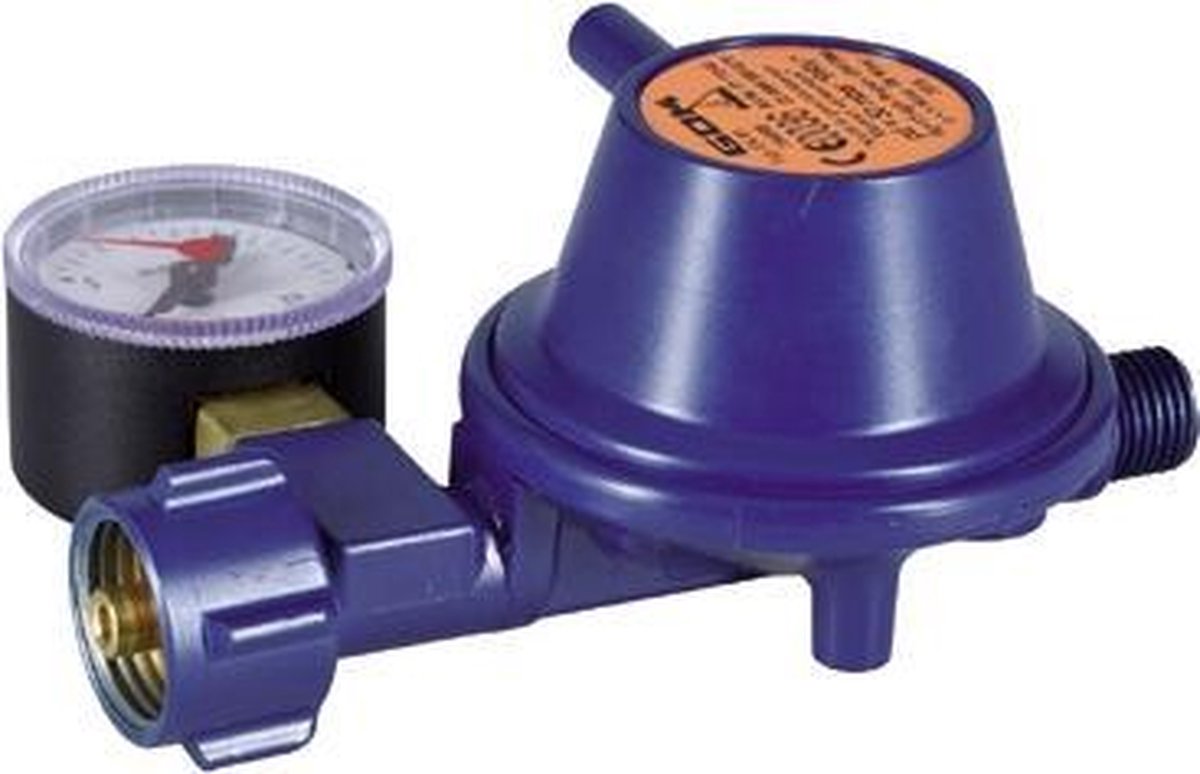 Marine Gasdrukregelaar  Gasdrukregelaar 1.5KG/H 50mbar met Manometer