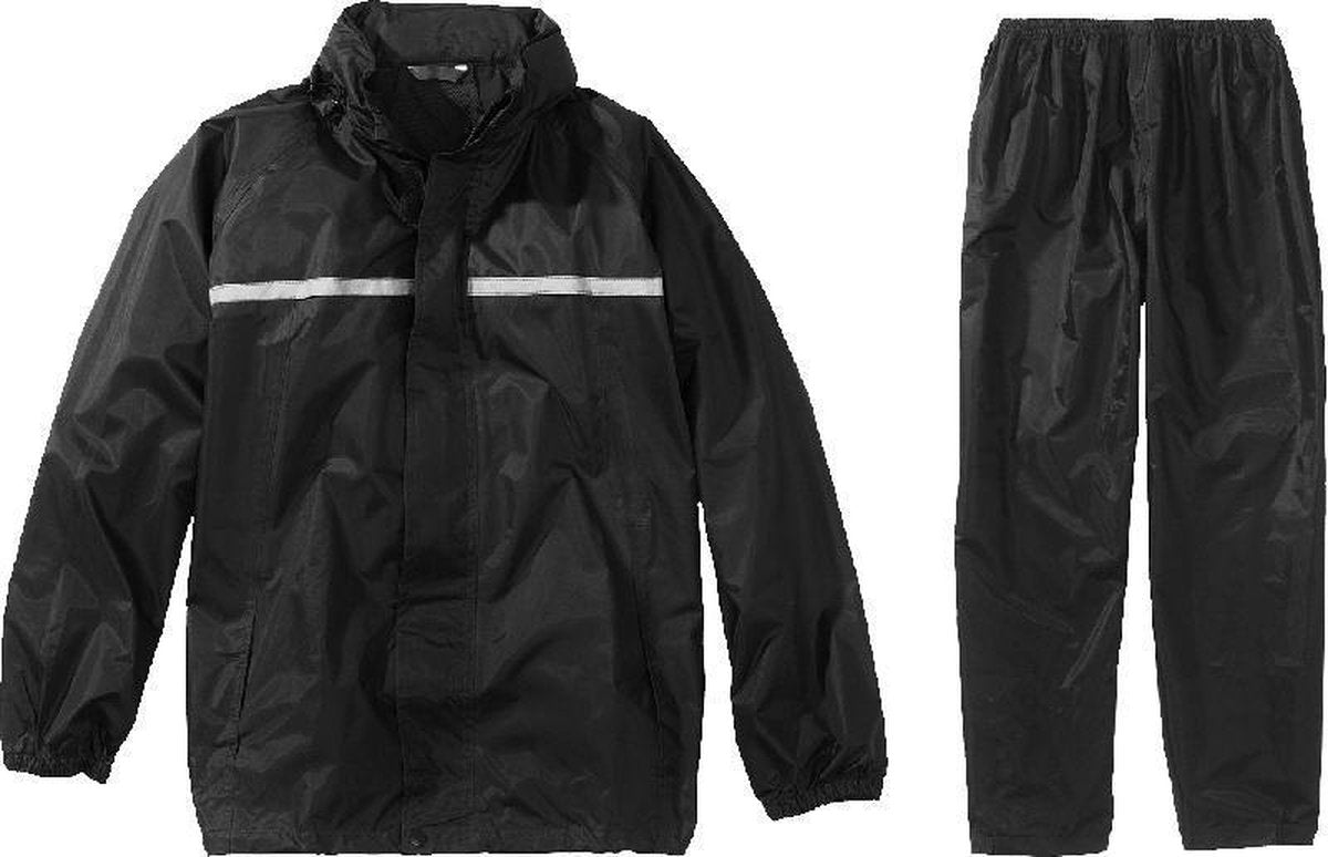 Regenpak Greenlands Basic M - zwart