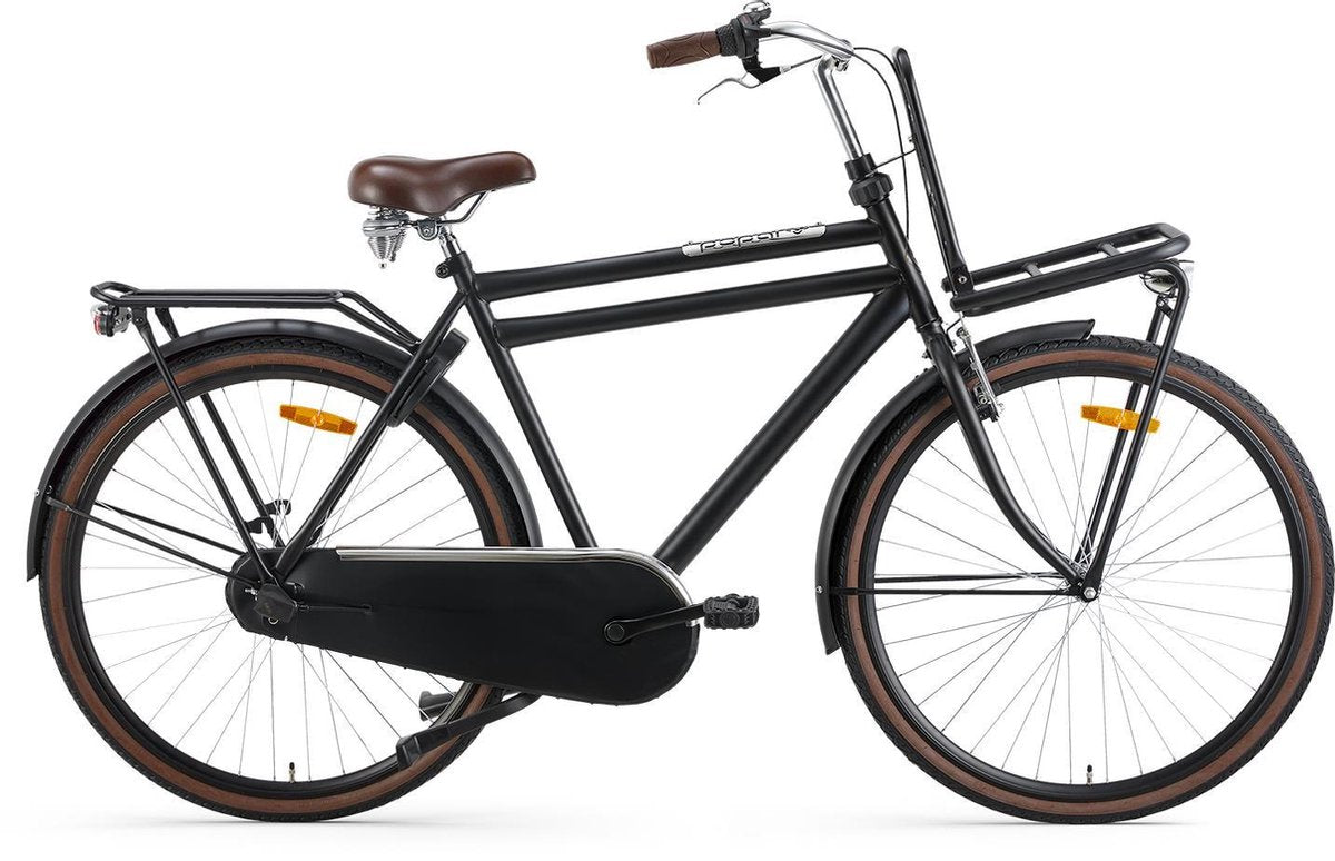 Popal Daily Dutch Basic Herenfiets 28 inch 50 cm - Mat Zwart