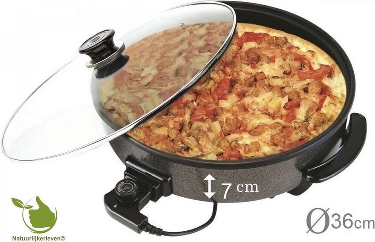 Electrische multi-pan en pizza-pan