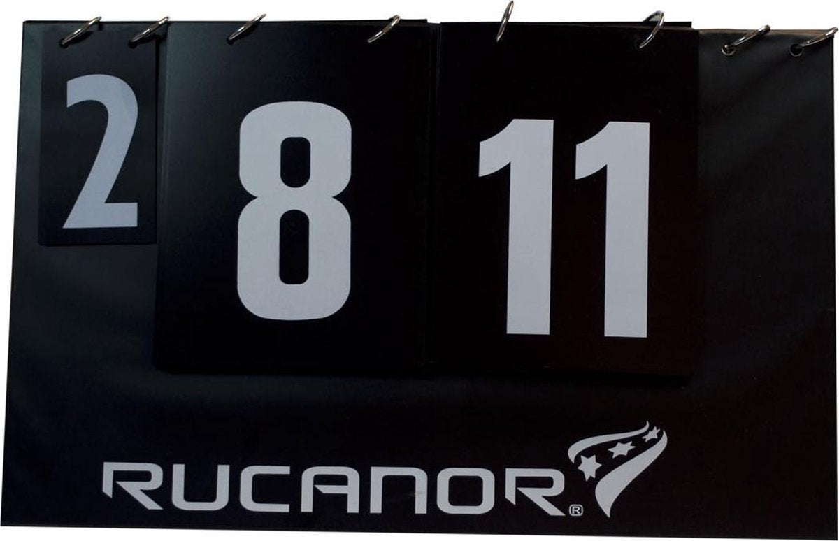 Rucanor Tafel Scorebord - Accessoires  - zwart - ONE