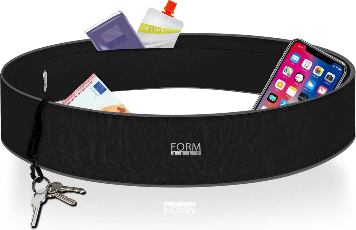 FORMBELT Running Belt / Waist Pack for Men and Women for all Mobile Phones (iPhone