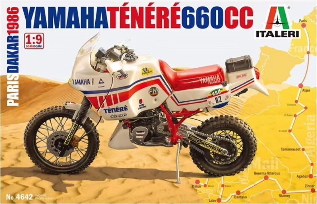 Yamaha Tenere 660 Cc 1986 (modelbouw