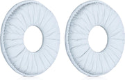 kwmobile 2x oorkussens voor Sony MDR-ZX110 / MDR-ZX310 koptelefoons - imitatieleer - voor over-ear-koptelefoon - grijs