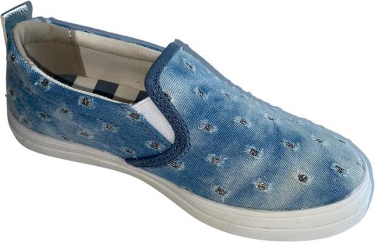 Superstar - Superstar Slip-on Dc8121k - Meisjes - Blauw - Blue