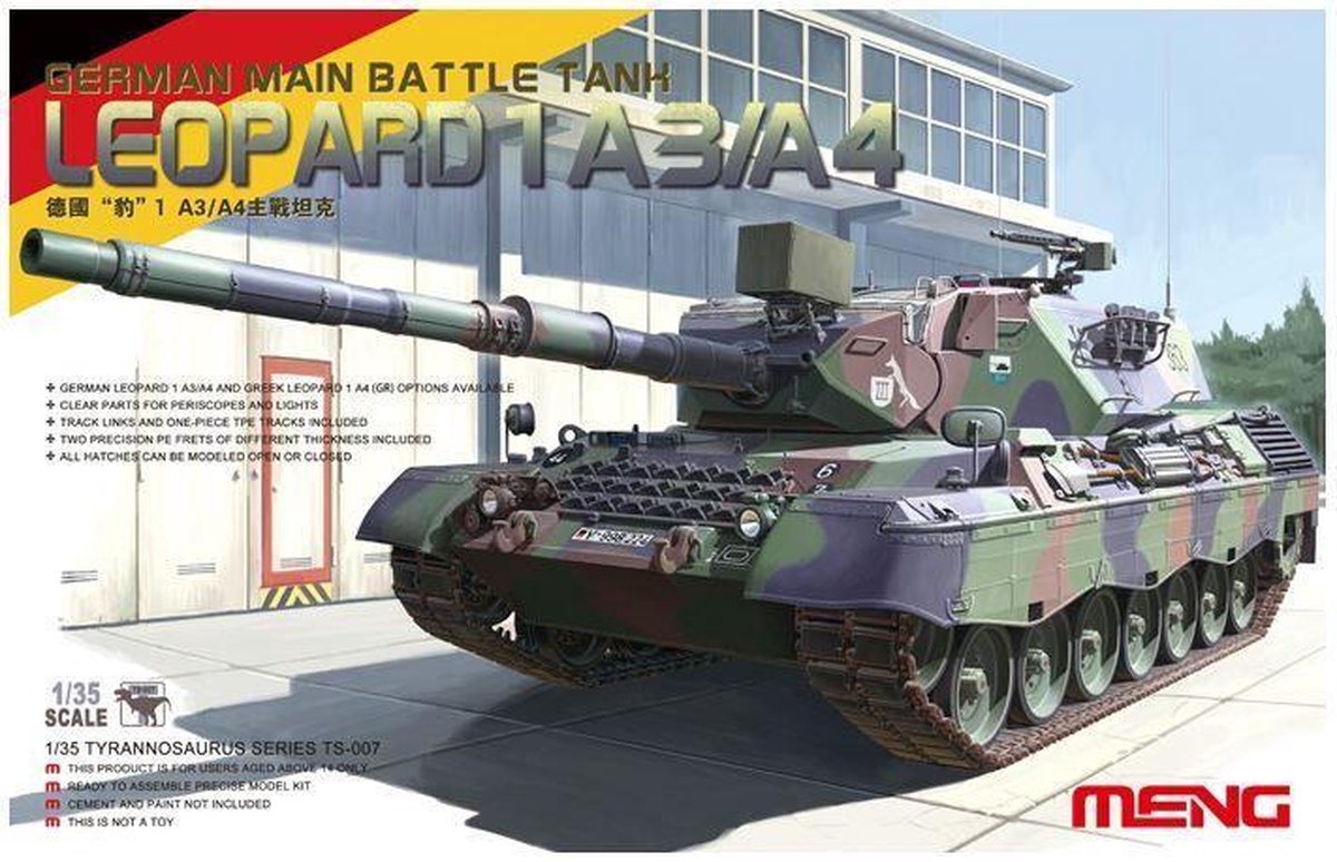 Meng - 1/35 Leopard 1A3/A4
