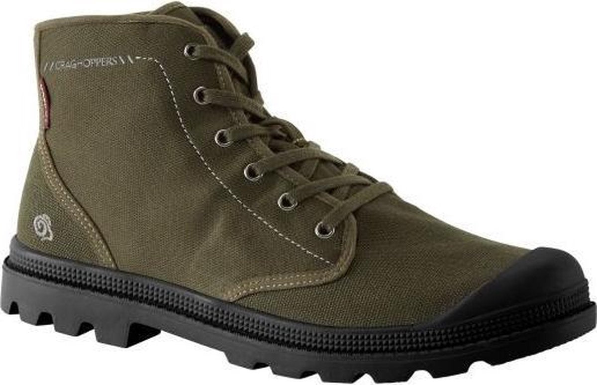 Craghoppers Wandelschoenen Mono Mid Heren Polyester/katoen Kaki Mt 40