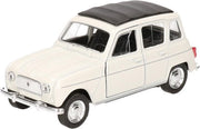 Modelauto Renault 4 wit 11
