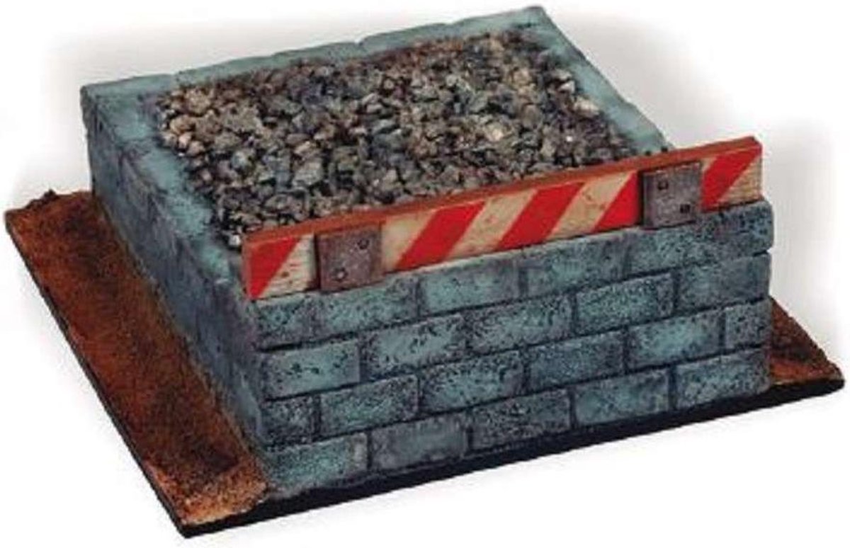 1:35 Vallejo SC120 Diorama Railroad Buffer Block Plastic kit