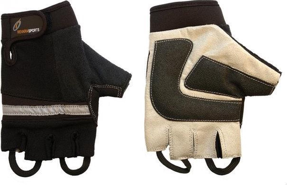 Revara Sports - Rolstoelhandschoen - Zwart S