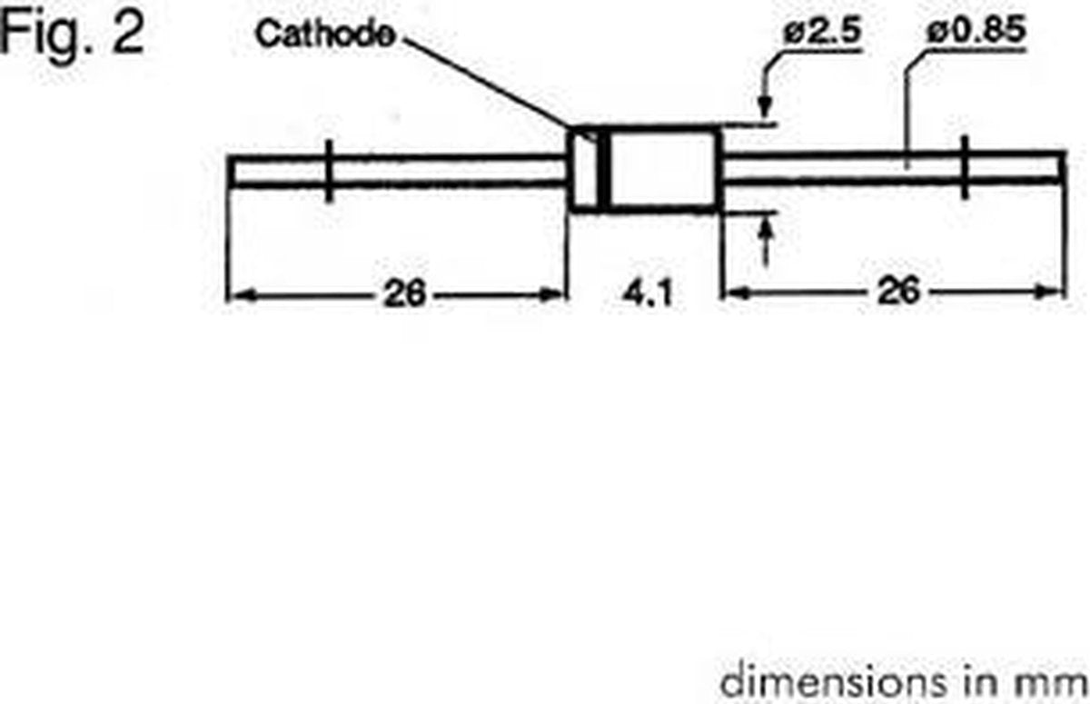 ZENER DIODE 20V - 1.3W (ZB20V0)