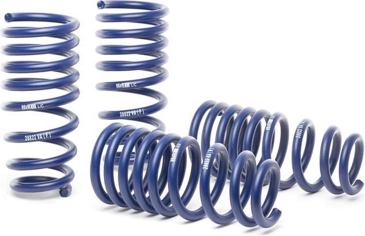 H&R Verlagingsveren passend voor Seat Leon/Volkswagen Golf VII Sedan 2WD Tot 930kg VA-Last 2012- VA35/AA35mm
