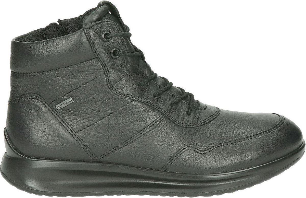 ECCO Aquet dames veterboot. - Zwart - Maat 37