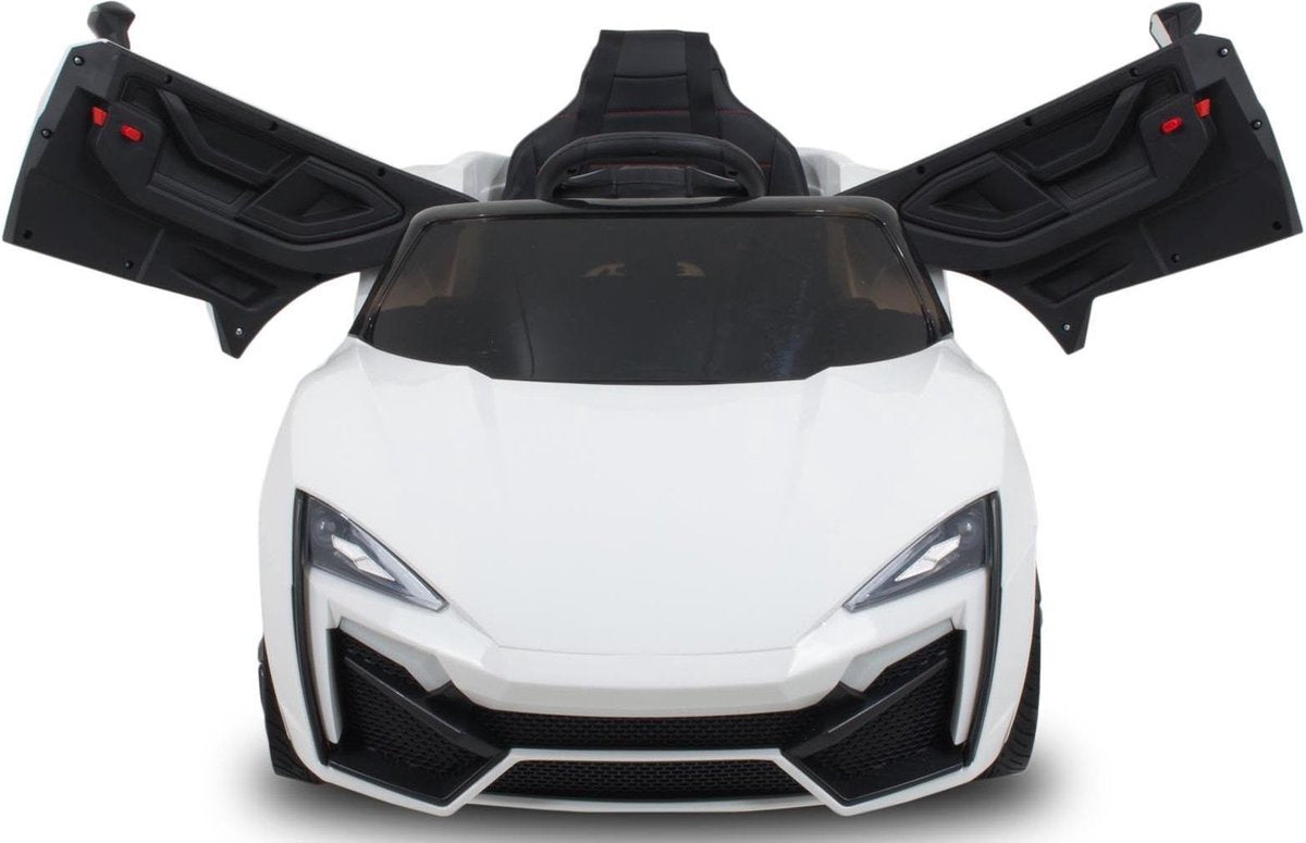 Kijana Spider - Elektrische Kinderauto - Accu Auto - Sterke Accu - Afstandbediening - Wit
