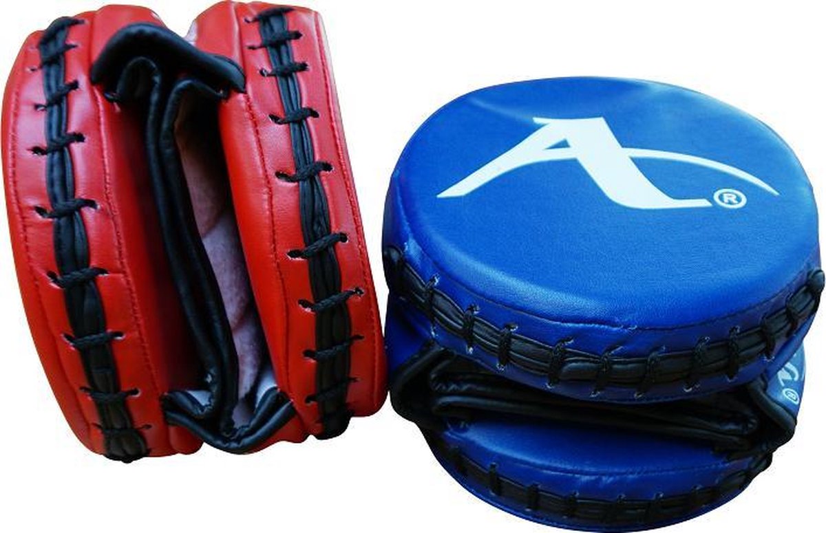 Karate-focushandschoen rond (precisie-mitt) Arawaza | rood