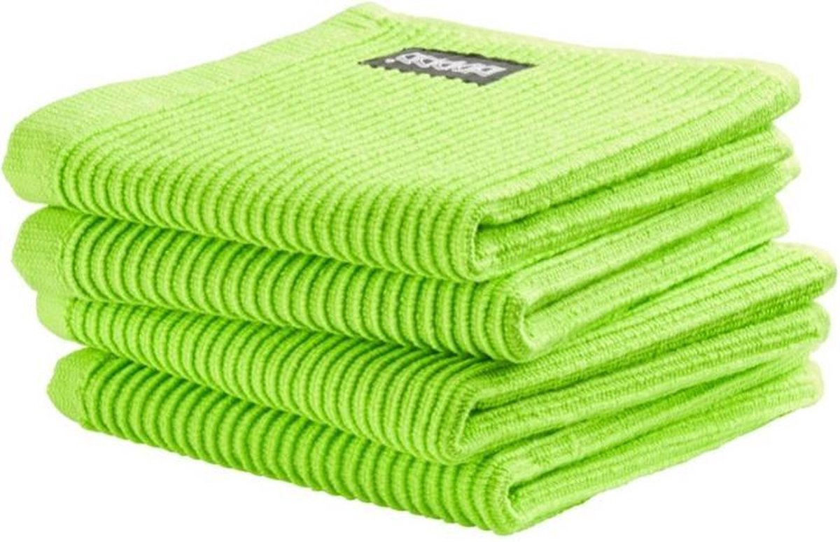 DDDDD vaatdoek Basic Clean bright green (30 x 30 cm) per 4 stuks