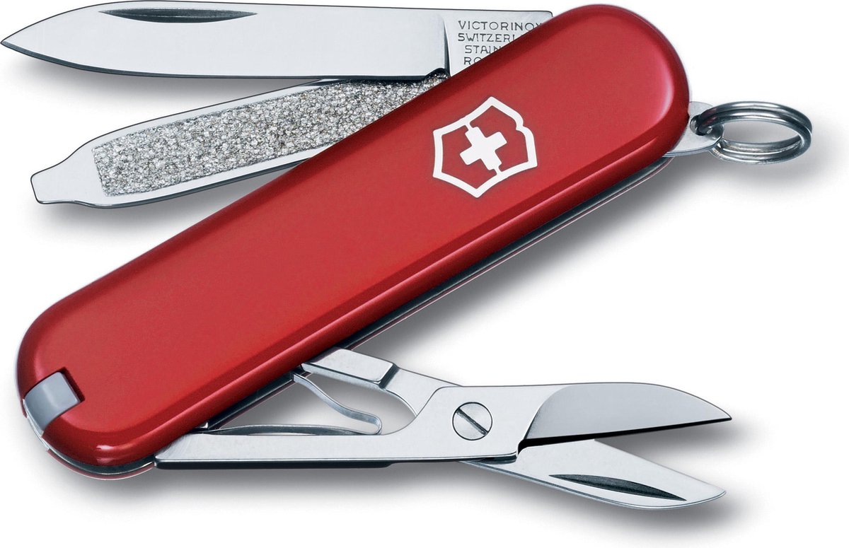 Victorinox Classic SD Zakmes - 7 Functies - Rood