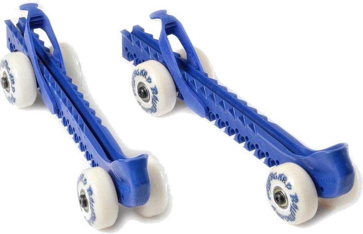 Rollergard Schaatsbeschermers Met Wielen 2 Stuks Blauw