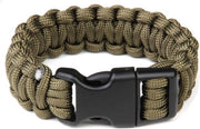 Paracord bracelet K2016B 8inch groen