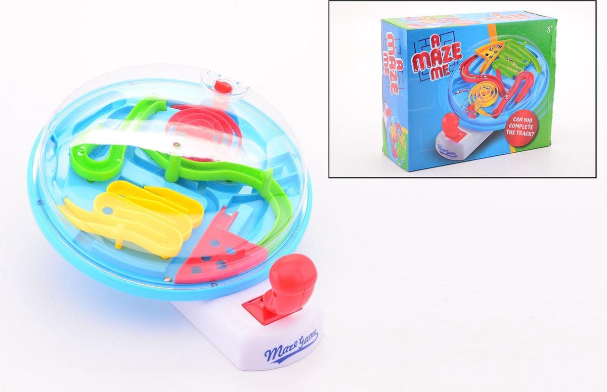 Doolhofspel met joystick