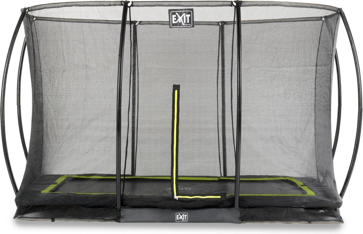 Trampoline EXIT Silhouette inground - 244x366 - met net