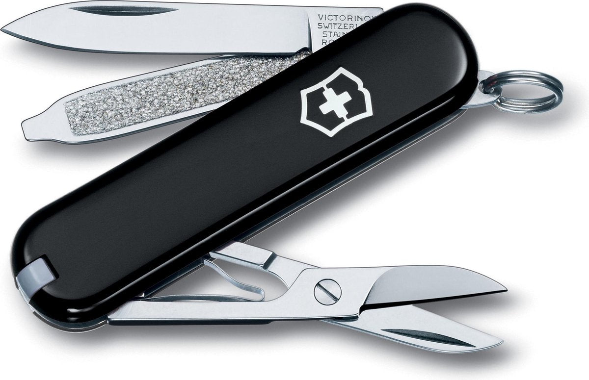 Victorinox Classic SD Zakmes - 7 Functies - Zwart