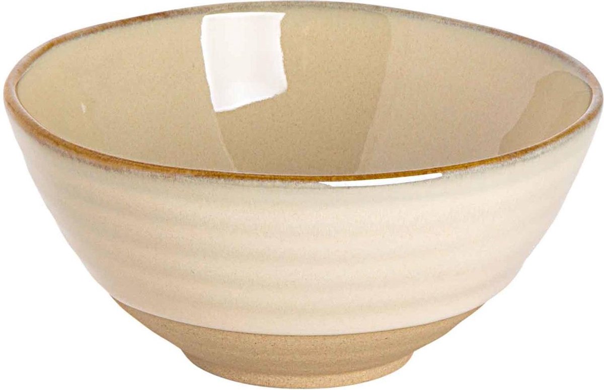 Palmer Schaal Dublin 12.5 cm 40 cl Beige Stoneware 1 stuk(s)