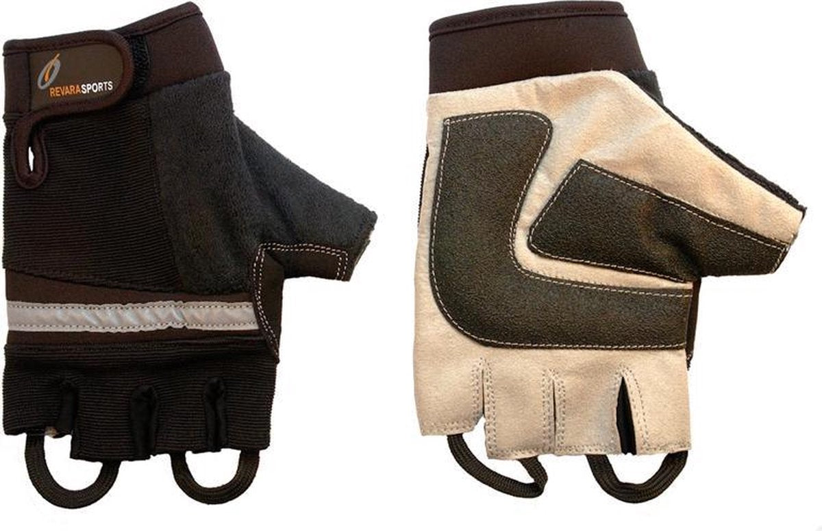 Revara Sports - Rolstoelhandschoen - Zwart XL