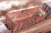 1:35 Dragon 6086 German Railway Gondola OMMR AA Gun Crew Plastic kit