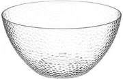 Slakom/serveerschaal Transparant - 25 cm * 15 cm - polystyreen