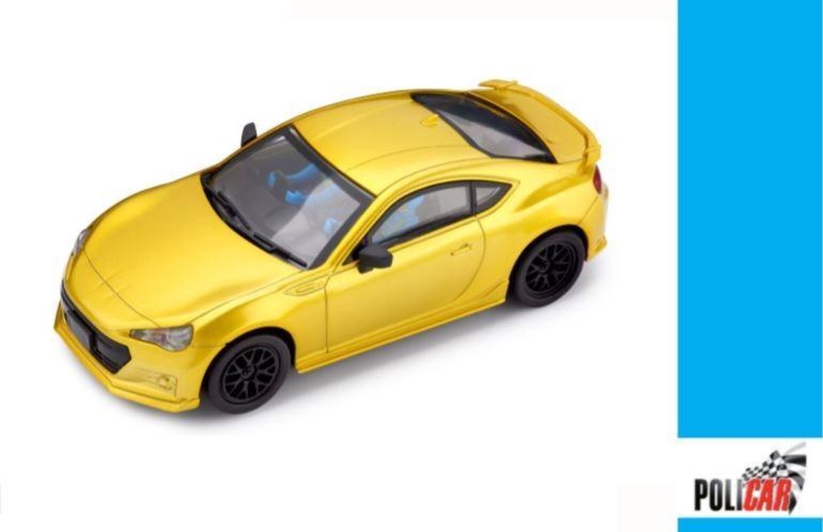 Policar - Subaru Brz Yellow Metallic 1:32 - PLC-CT01V - modelbouwsets